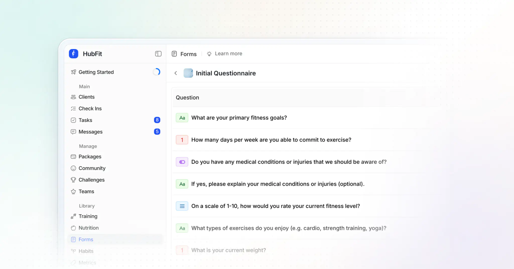 Client Intake Form for Coaches and Trainers: Free Template