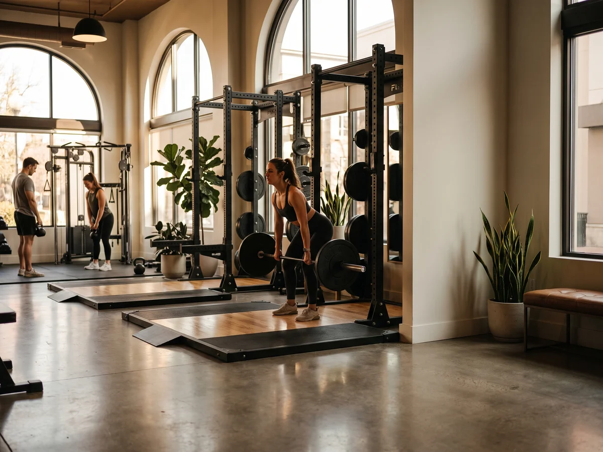 Members training at Hayes Strength Co.