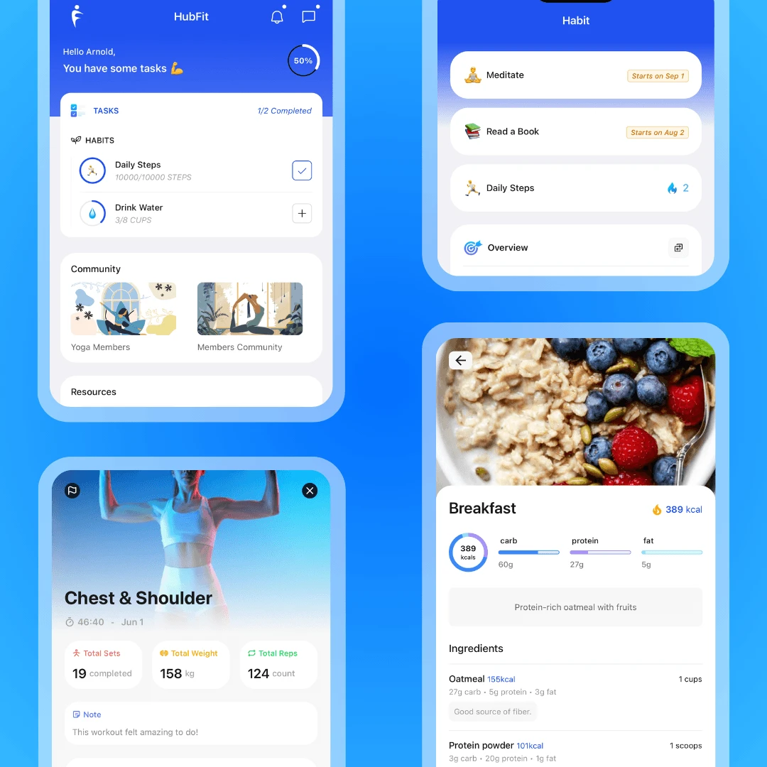 App that's sleek, modern, and smooth for your clients